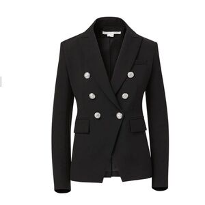 Veronica Beard Veronicas’ Favorites Miller Dickey Jacket Color Black Size 6 NWT